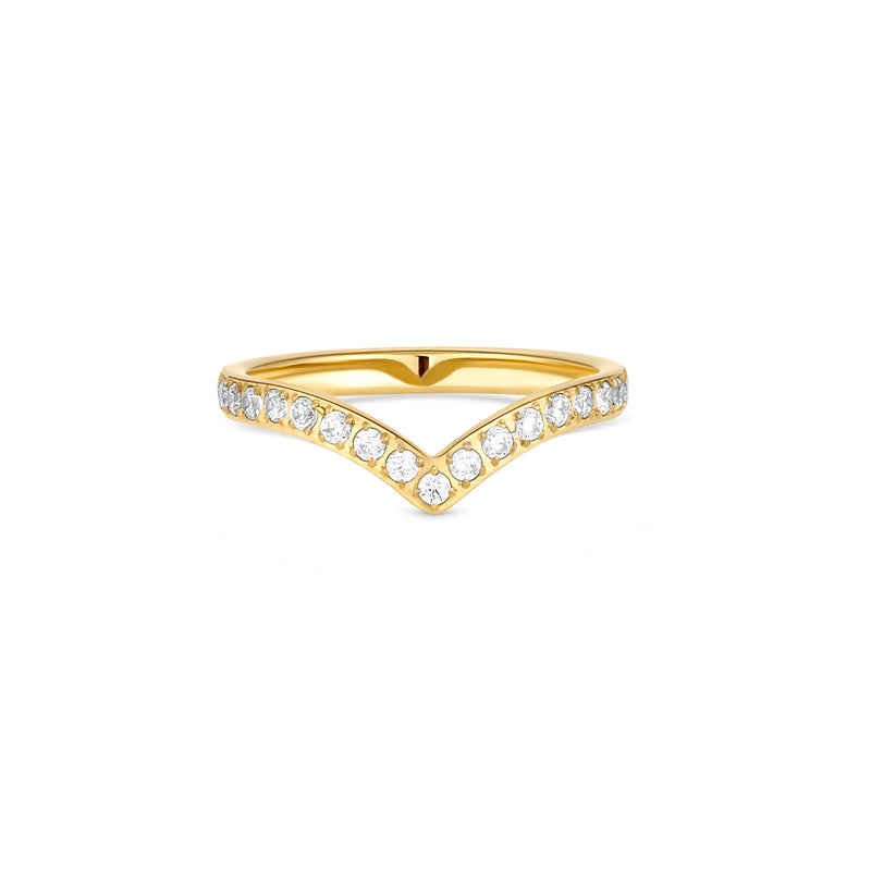 Amori Pave Kate Gold - Size 6