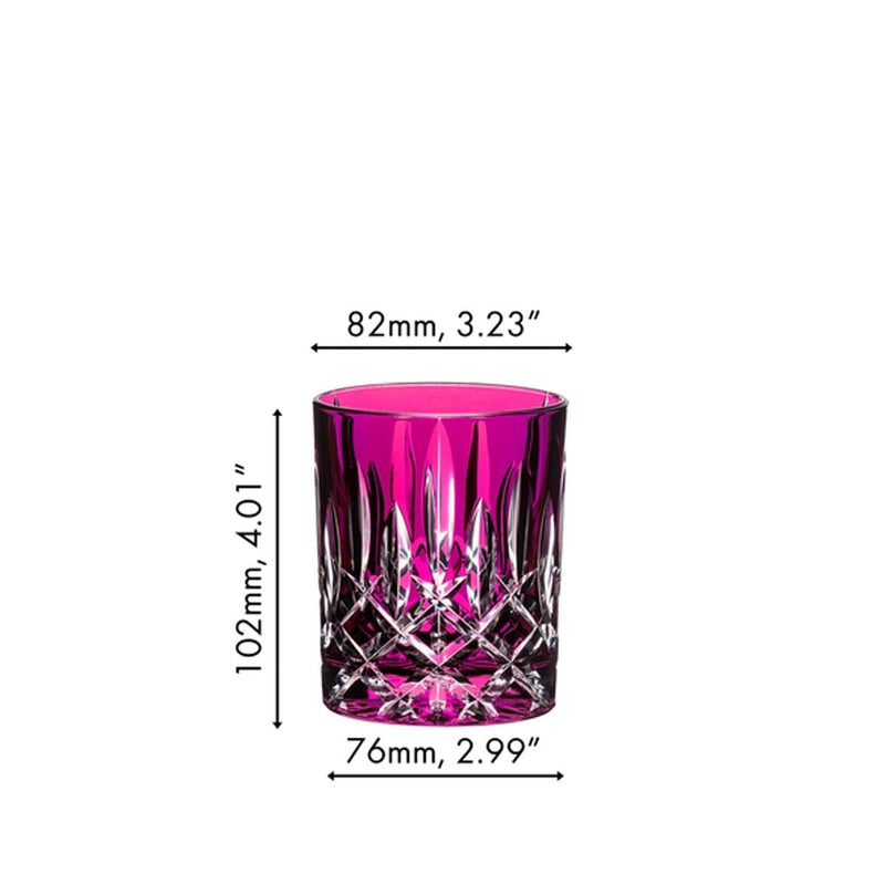 Riedel Laudon Pink Tumblers, Set of 4