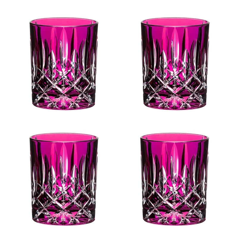 Riedel Laudon Pink Tumblers, Set of 4