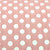 Gift Wrapping Pink with White Spots £5.95