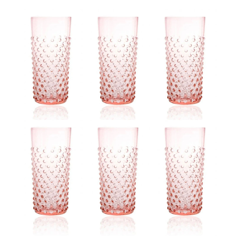 Klimchi Rosaline Hobnail Tumblers Large (set of 6)