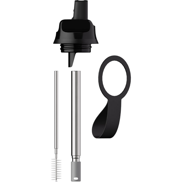 Chilly's 500ml Series 2 Flip Abyss Black Lid