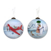 The Snowman Set of 2, Christmas Decoration, The Snowman by Tom Martin