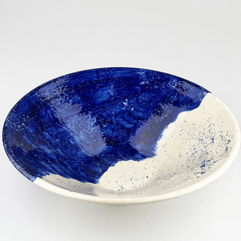 Selbrae House Ceramic Serving Bowl, Large, Wave