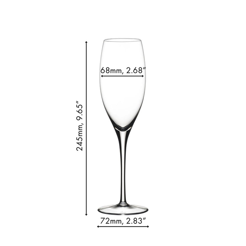 Riedel Sommeliers 270th Anniversary Vintage Champagne Glasses, Set of 2