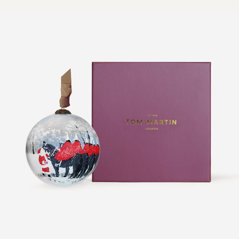 Father Christmas and The Royal Guards, Christmas Decoration, by Tom Martin