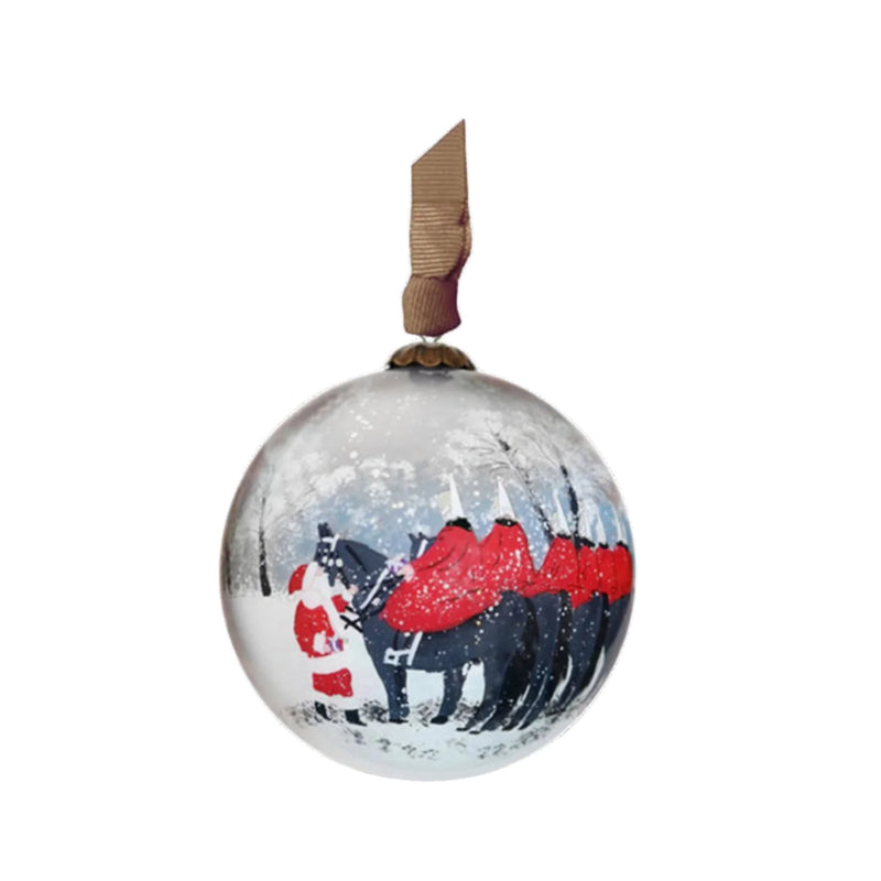 Father Christmas and The Royal Guards, Christmas Decoration, by Tom Martin