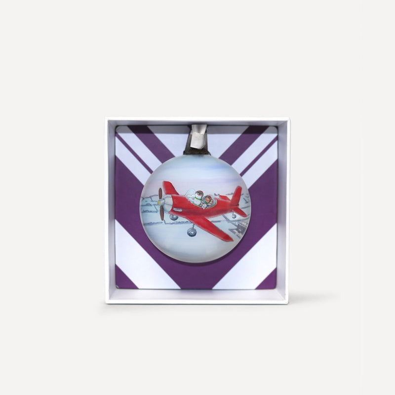 The Snowman Set of 2, Christmas Decoration, The Snowman by Tom Martin