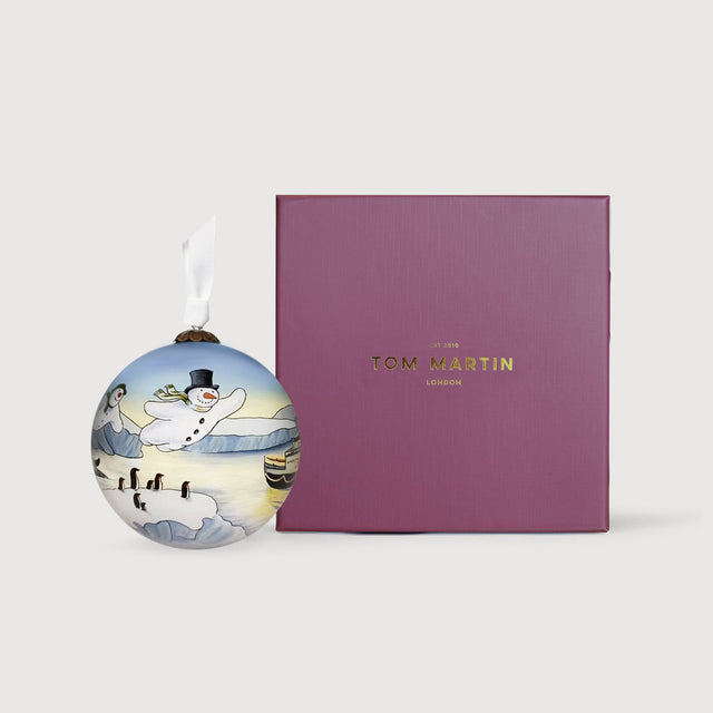 The Snowman's Journey, Christmas Decoration, The Snowman by Tom Martin