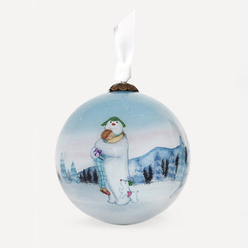 The Gift of Your Hug, Christmas Decoration, The Snowman by Tom Martin
