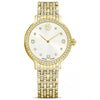 Swarovski Imber watch, Swiss Made, Metal bracelet, Gold tone, Gold-tone finish