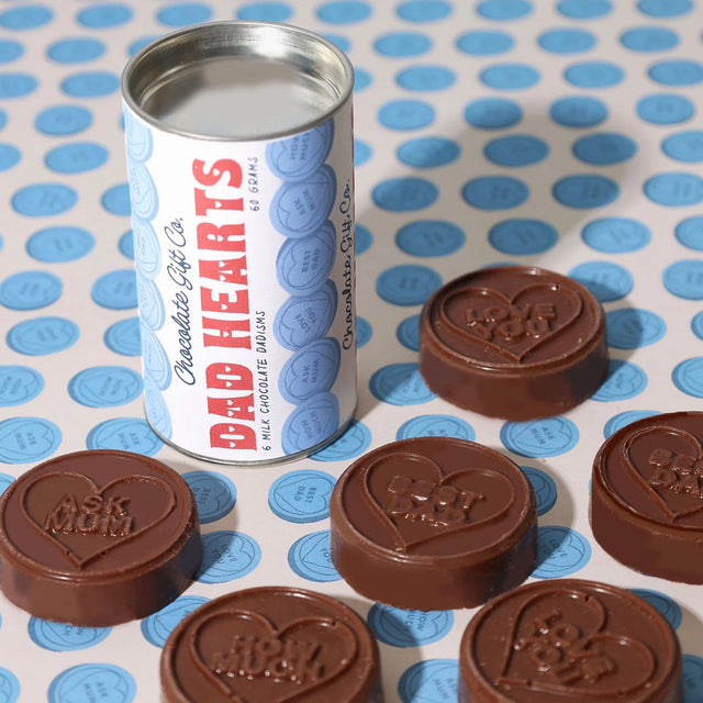 The Chocolate Gift Company Love You "Dad Hearts"