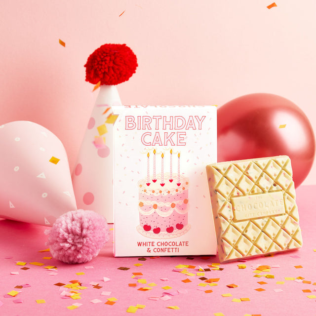 The Chocolate Gift Company The Birthday Cake Bar