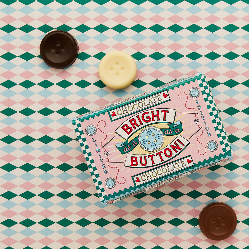 The Chocolate Gift Company Bright As A Chocolate Button!