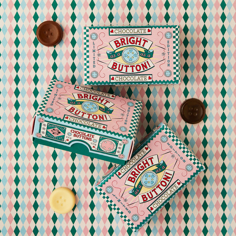 The Chocolate Gift Company Bright As A Chocolate Button!