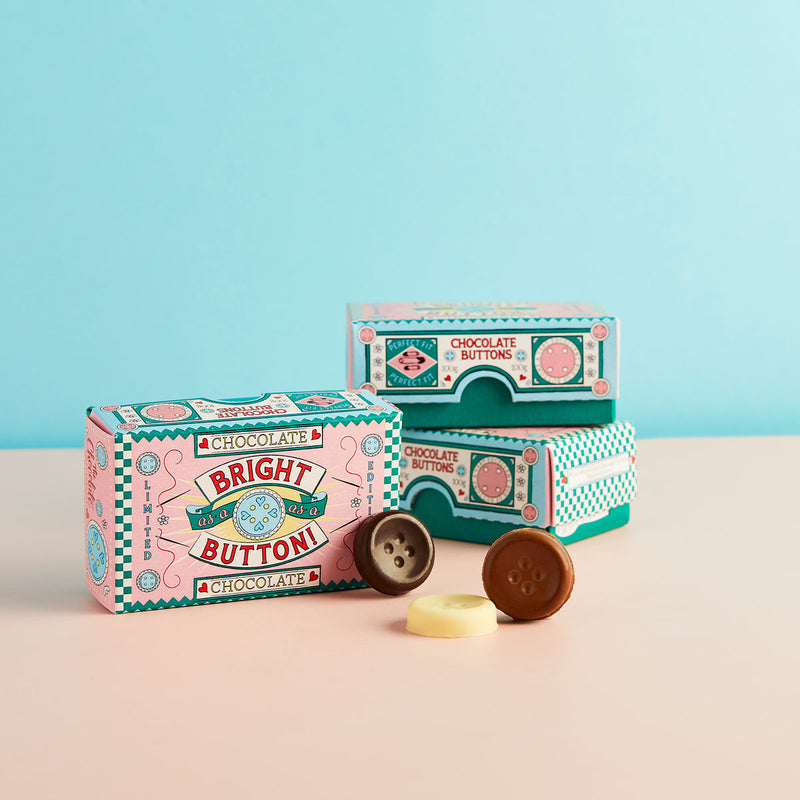 The Chocolate Gift Company Bright As A Chocolate Button!