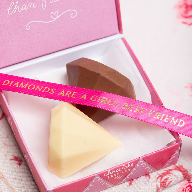 The Chocolate Gift Company Girls Best Friend Diamond Chocolates
