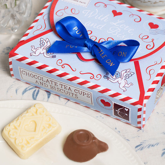 The Chocolate Gift Company Love, Tea and Biscuits Chocolates