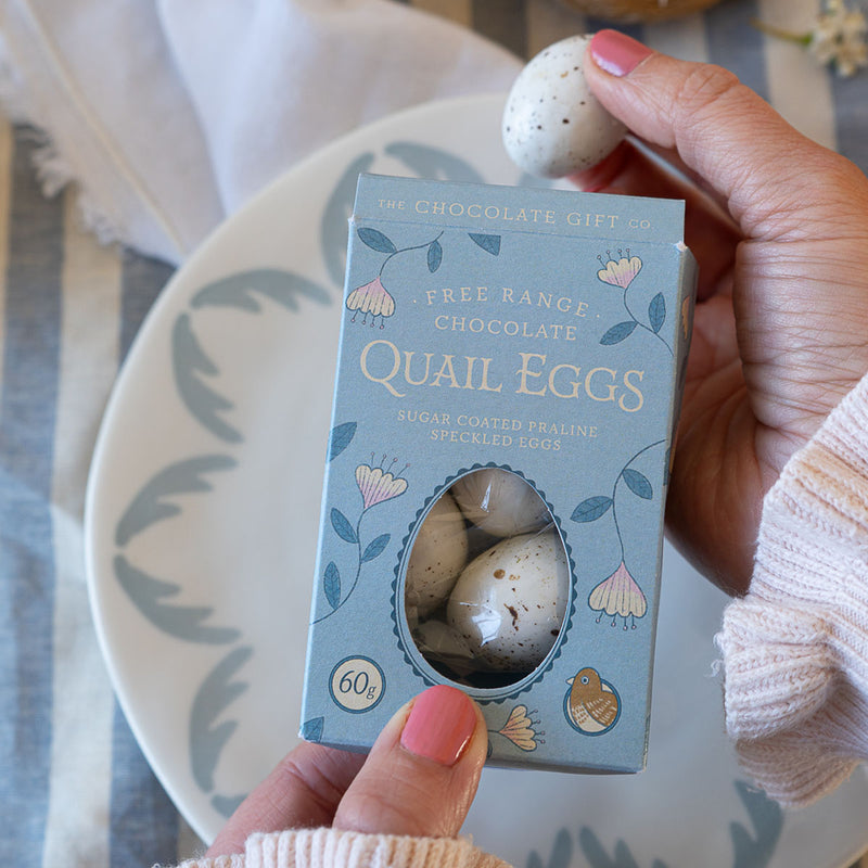 The Chocolate Gift Company Praline Quail Chocolate Eggs