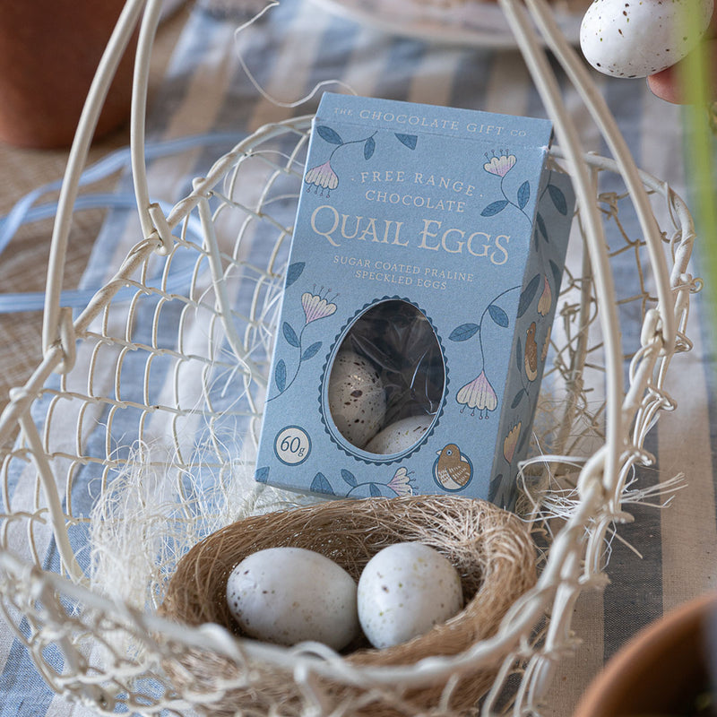 The Chocolate Gift Company Praline Quail Chocolate Eggs