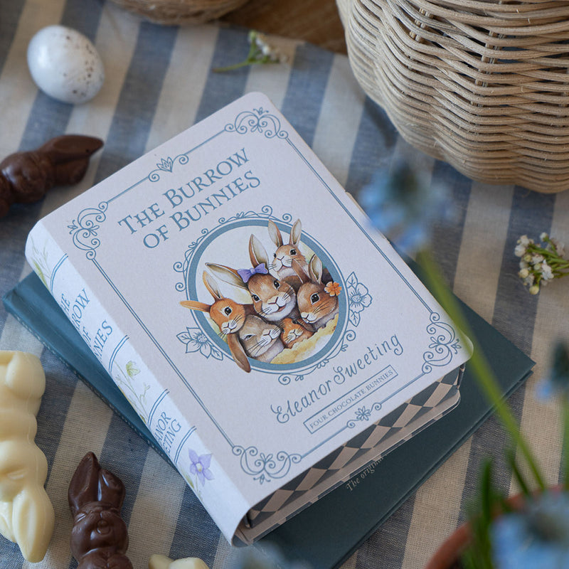 The Chocolate Gift Company The Burrow of Bunnies Chocolate Book