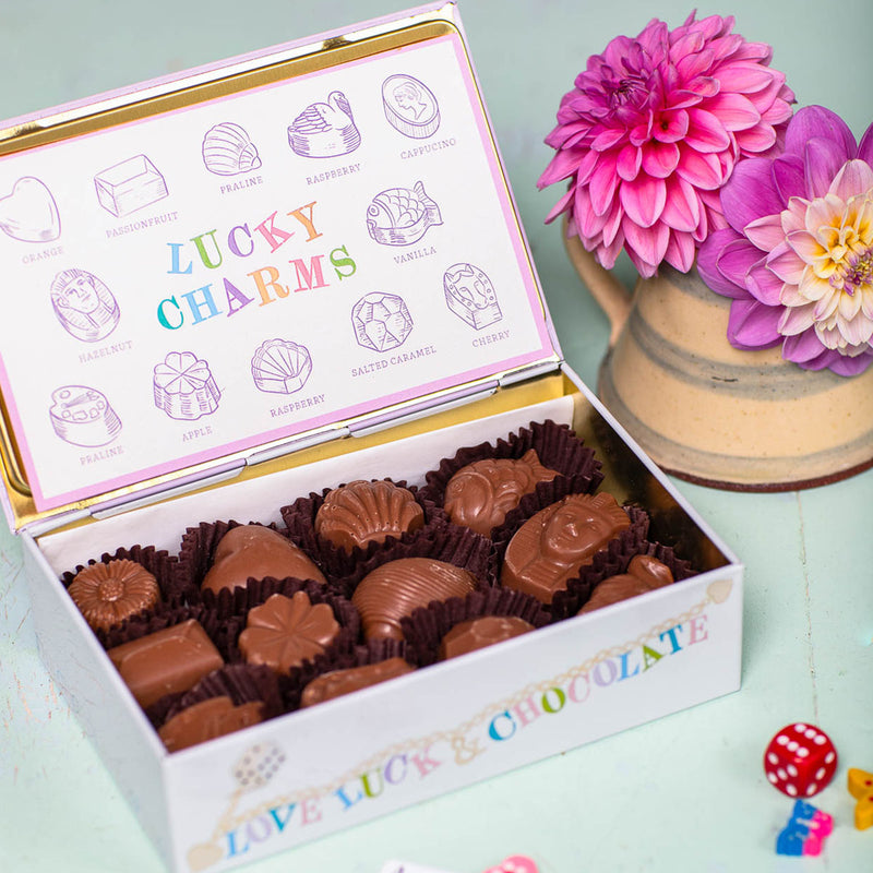 The Chocolate Gift Company Lucky Charms Truffle Tin