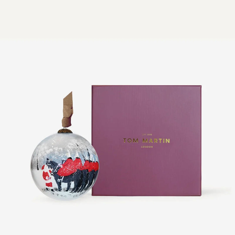 Father Christmas & The Royal Guards, Christmas Decoration, by Tom Martin