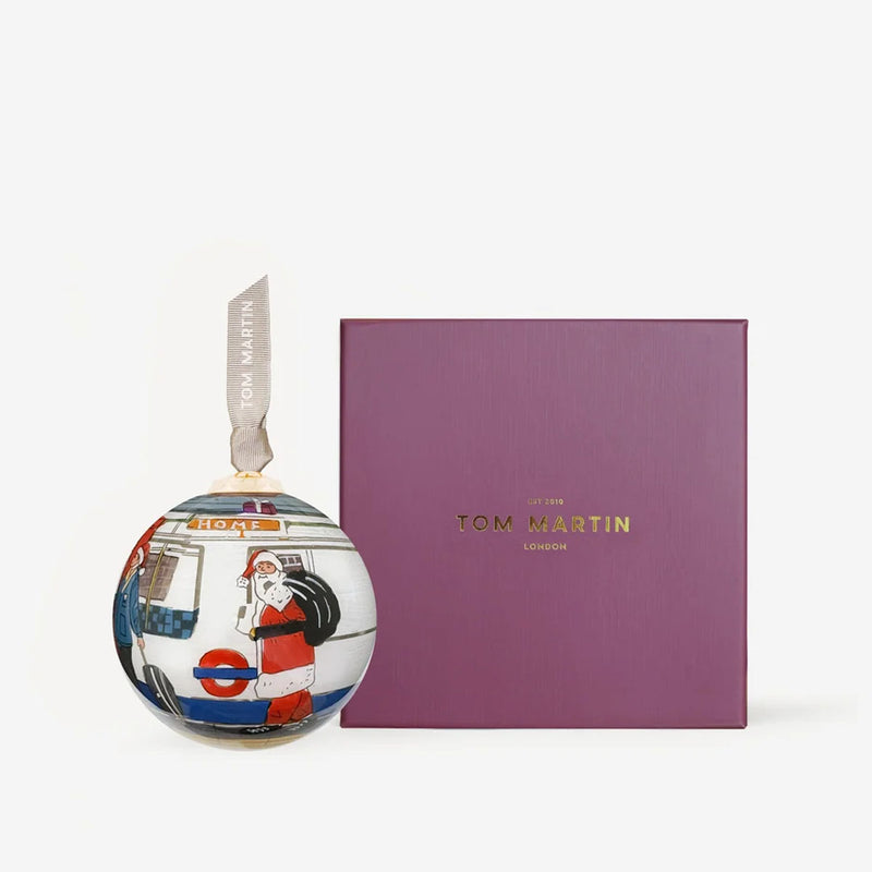 The Underground Party, Christmas Decoration, by Tom Martin