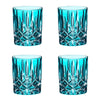 Riedel Laudon Turquoise Tumblers, Set of 4