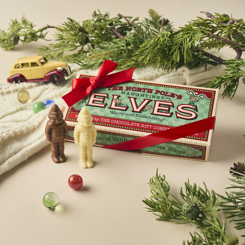 The Chocolate Gift Company The Naughtiest Workshop Elves Chocolate Set