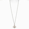 Vivienne Westwood Mayfair Large Silver/Rose Gold Orb Pendant, Rhodium Plated