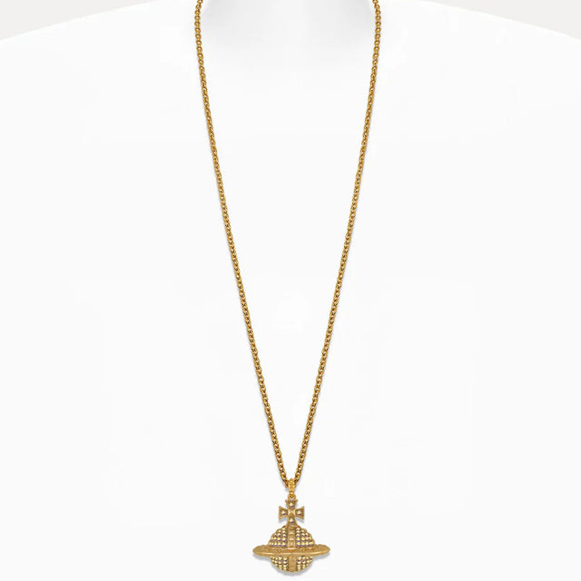 Vivienne Westwood Mayfair Large Gold Orb Pendant, Gold Plated