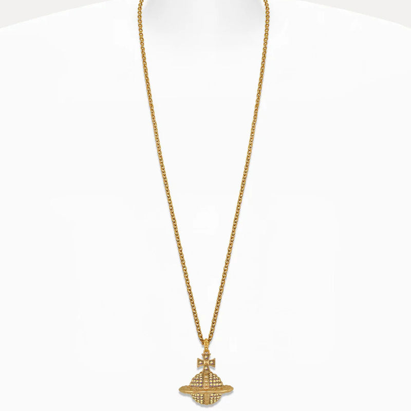 Vivienne Westwood Mayfair Large Gold Orb Pendant, Gold Plated