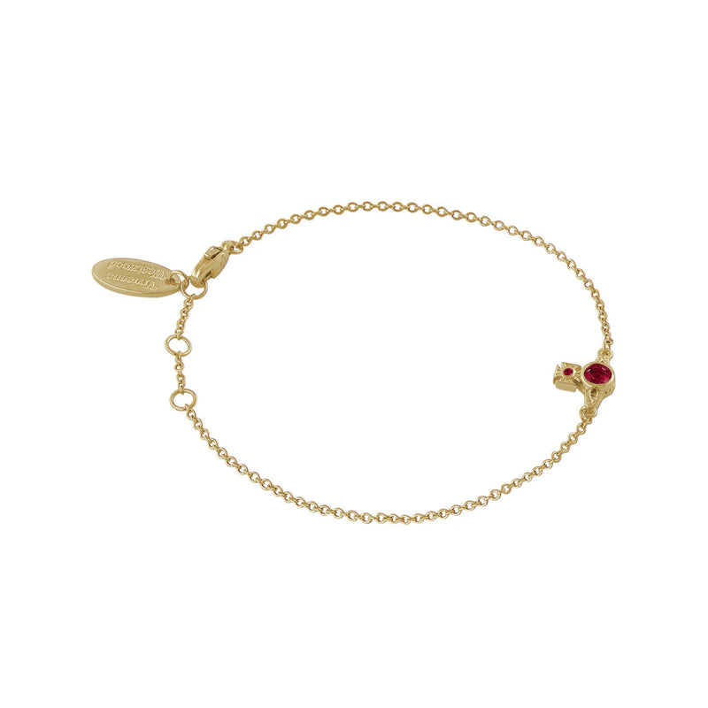 Vivienne Westwood London Orb Bracelet, Gold Plated