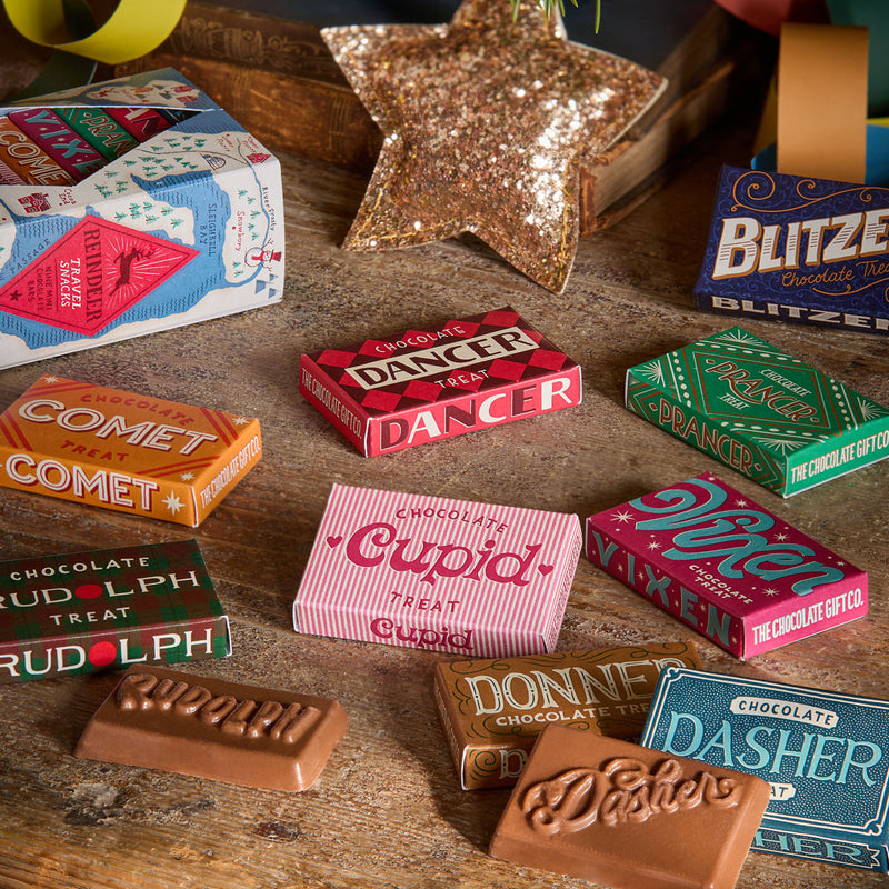 The Chocolate Gift Company Reindeers Travel Treats
