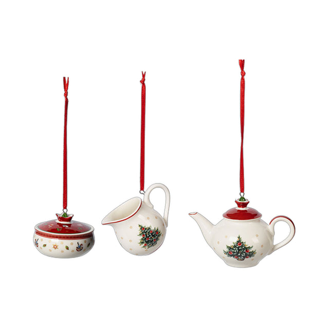 Villeroy & Boch Toy's Delight Christmas Coffe Ornament Set