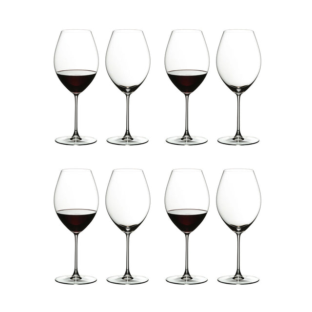 Riedel Veritas Old World Syrah Glasses, Set of 8
