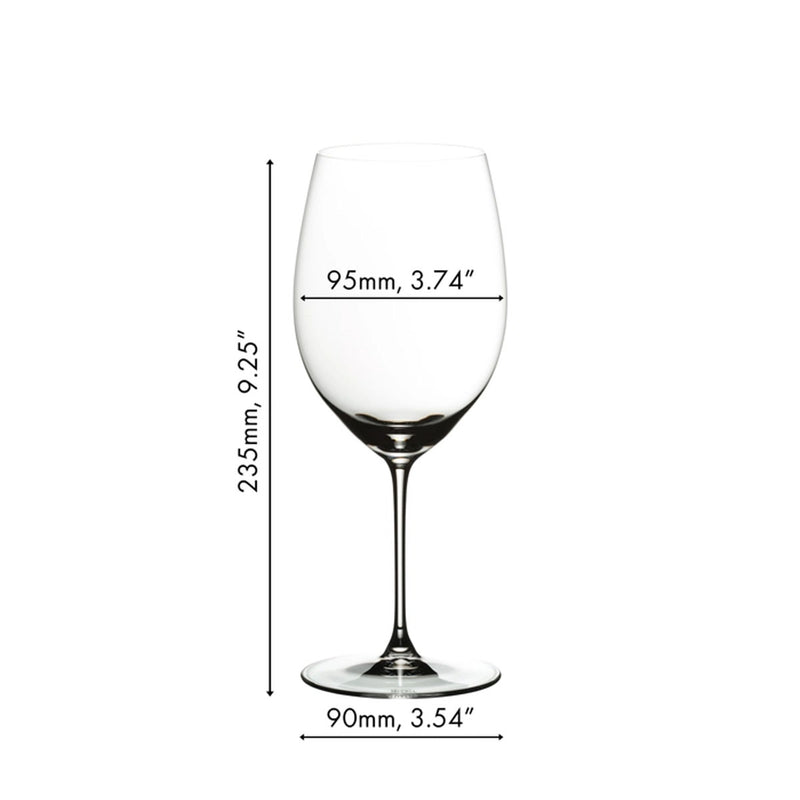 Riedel Veritas 270th Anniversary Cabernet / Merlot Glasses, Set of 2