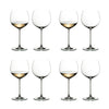 Riedel Veritas Oaked Chardonnay Glasses, Set of 8