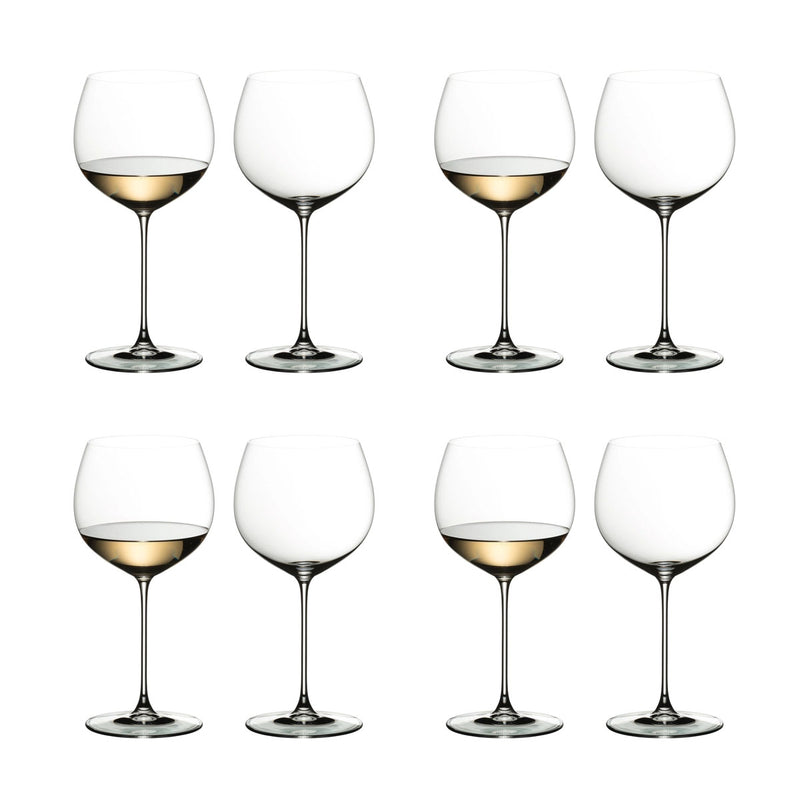 Riedel Veritas Oaked Chardonnay Glasses, Set of 8