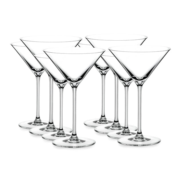 Riedel Vinum Martini Glasses, Set of 8