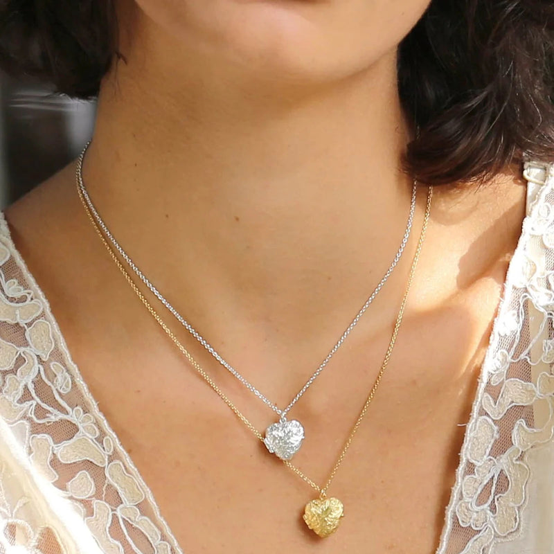 Alex Monroe Victoriana Keepsake Heart Locket, Gold Plated
