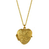 Alex Monroe Victoriana Keepsake Heart Locket, Gold Plated