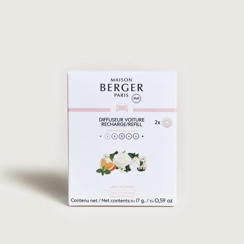 Lady Flower Car Diffuser Refills