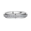 Amori Abstract Ring, Silver, Size 6
