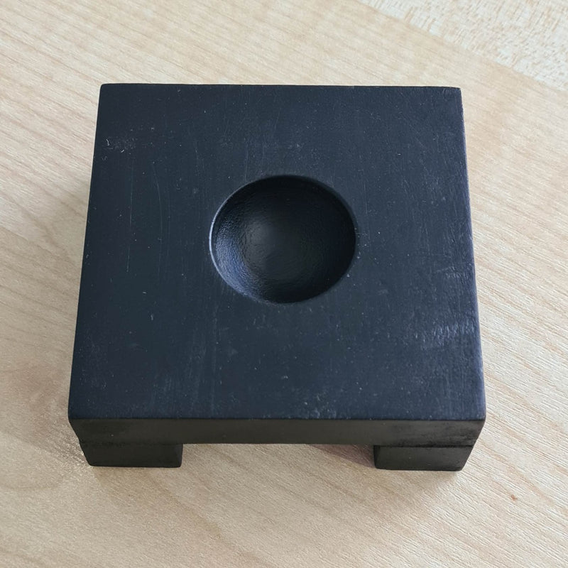 Square Black Wood 4.5 Inch Globe Base
#2