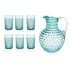 Klimchi Underlay Aquamarine 2L Jug & Glasses Set