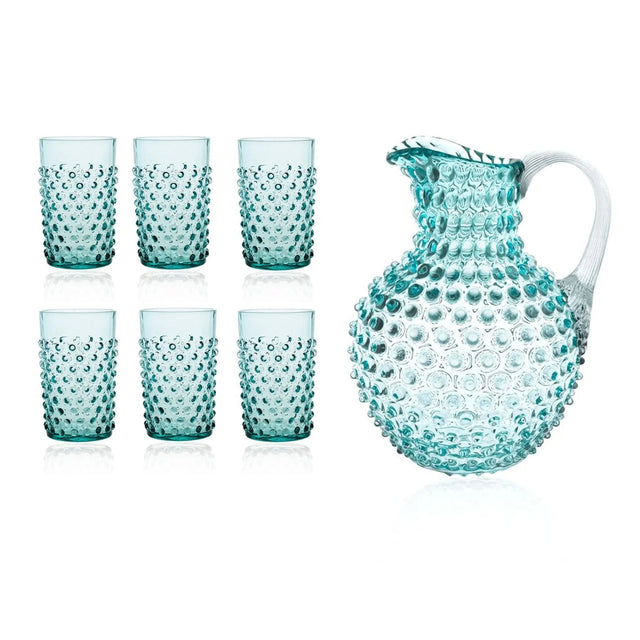 Klimchi Underlay Aquamarine 2L Jug & Glasses Set
