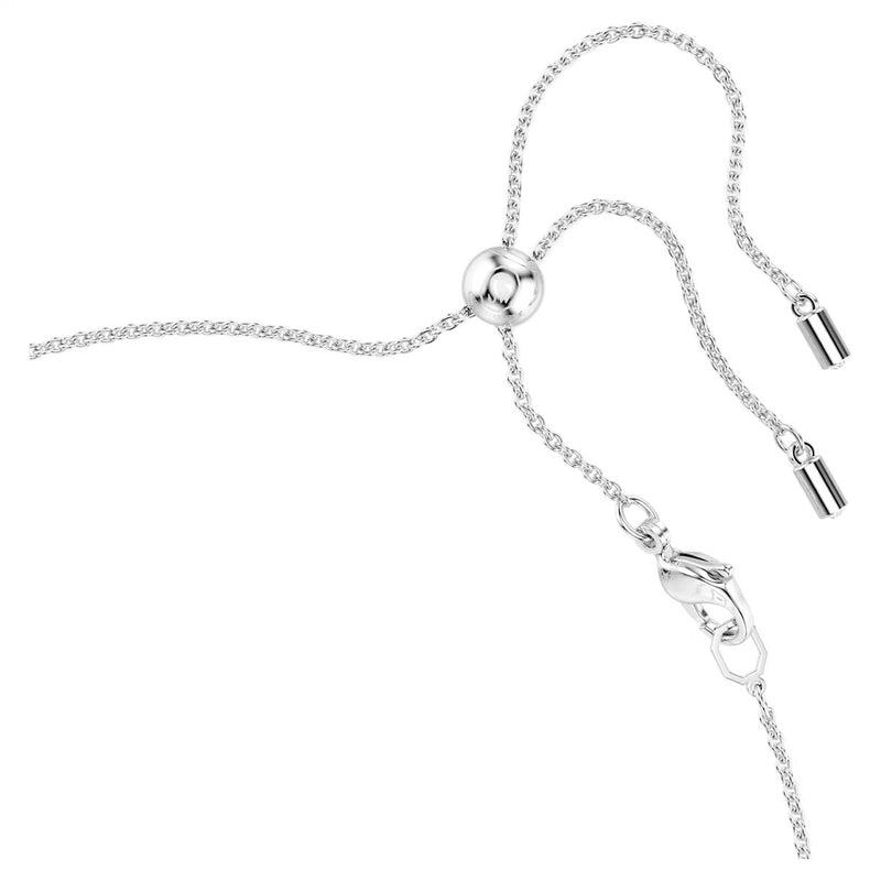 Swarovski x Ariana Grande Capsule Pearl Choker, White, Rhodium Plated