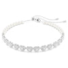 Swarovski x Ariana Grande Capsule Angelic Choker, White, Rhodium Plated